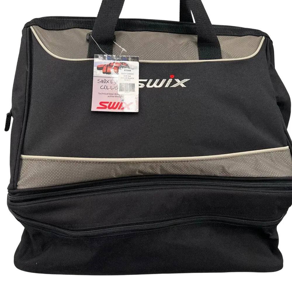 Swix Road Trip Ski Boot Cargo bag. Expandable Packable duffle bag